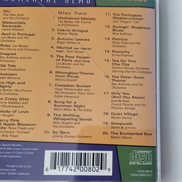 Three CDs 1950s Music. Instrumental Gems and Time Life Your Hit Parade 1958 - Picture 3 of 7